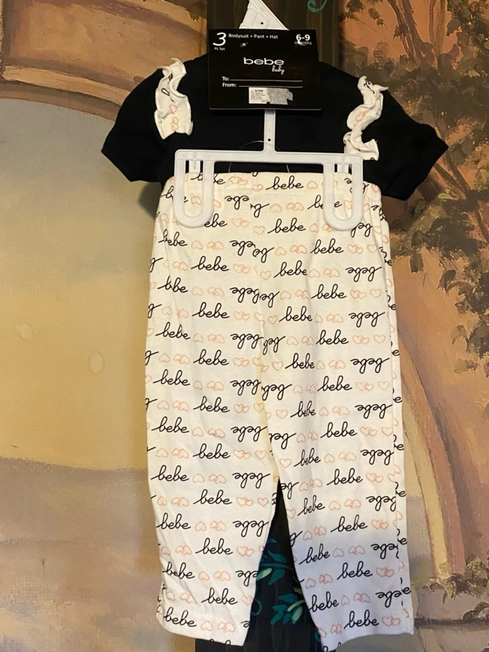 bebe baby Diva 3 piece outfit layette set - Picture 4 of 7
